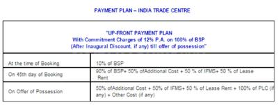 Project Image of 550.0 - 650.0 Sq.ft 1 BHK Apartment for buy in Omaxe India Trade Centre