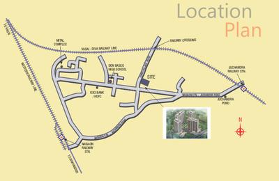 Project Image of 182.0 - 257.0 Sq.ft 1 BHK Apartment for buy in JSB Nakshatra Greens 6A 6B 6C And 6E