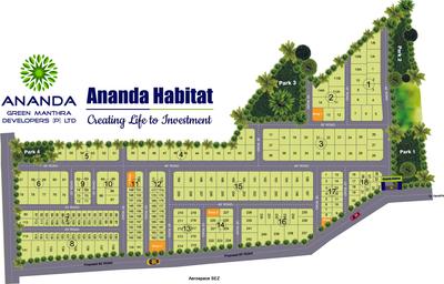 Project Image of 800.0 - 2400.0 Sq.ft Residential Plot Plot for buy in Ananda Habitat