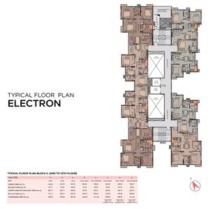 Project Image of 857.0 - 1261.0 Sq.ft 2 BHK Apartment for buy in Nucleus