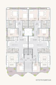 Project Image of 0.0 - 1563.03 Sq.ft 4 BHK Apartment for buy in Angel Elysian