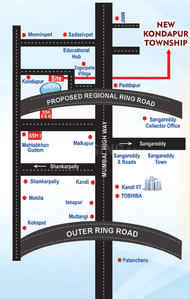 Project Image of 1319.98 - 6580.95 Sq.ft Residential Plot Plot for buy in New Kondapur Township