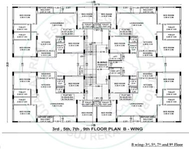 Project Image of 1499.52 - 1533.0 Sq.ft 4 BHK Apartment for buy in Shivom Fortune Vistara
