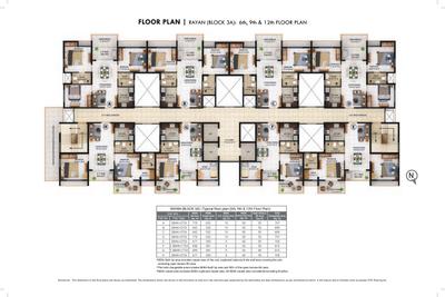 Project Image of 903.0 - 1130.0 Sq.ft 3 BHK Apartment for buy in Merlin Lakescape Phase II