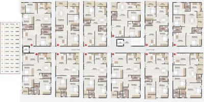 Project Image of 1195.0 - 1250.0 Sq.ft 2 BHK Apartment for buy in VBC Oracle Heaven