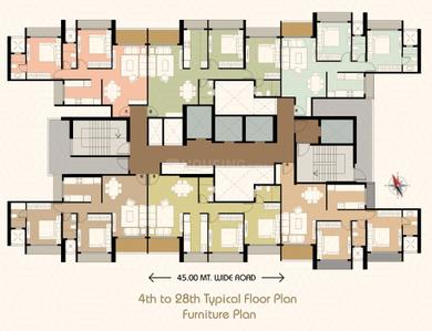 Project Image of 1168 Sq.ft 2 BHK Apartment / Flat for sale in Kharghar for Rs. 12000000