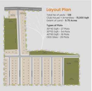Sidharth Madhuban Layout Plan 1