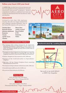 Project Image of 600.0 - 3000.0 Sq.ft Residential Plot Plot for buy in Accord Aero City