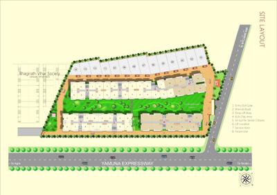 Project Image of 1200 Sq.ft 2 BHK Farm House for sale in Tech Zone for Rs. 9000000
