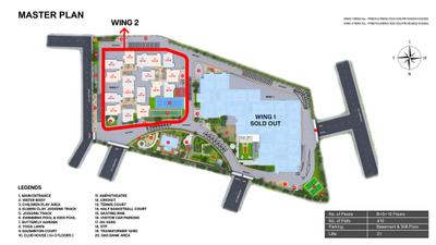 Project Image of 968.75 - 1797.0 Sq.ft 3 BHK Apartment for buy in Pioneer KRS Park Royal Wing 2