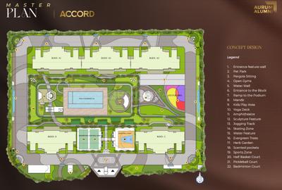 Project Image of 0.0 - 1620.3 Sq.ft 4 BHK Apartment for buy in Aurum Alumni Accord