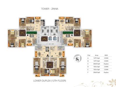 Project Image of 870.0 - 2848.0 Sq.ft 2 BHK Apartment for buy in Rajwada Royal Gardens