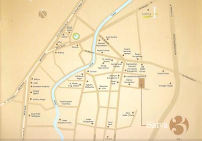 Project Image of 0.0 - 1170.0 Sq.ft 2 BHK Apartment for buy in Satva III