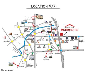 Project Image of 950.0 - 1150.0 Sq.ft 2.5 BHK Apartment for buy in Landcraft Metrohomes Phase 3
