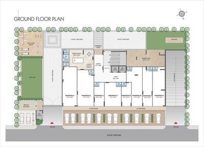 Project Image of 835.28 - 855.3 Sq.ft 3 BHK Apartment for buy in Florence 242