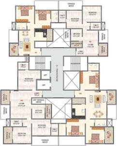 Project Image of 976.0 - 1640.0 Sq.ft 2 BHK Apartment for buy in Vastu Buildcorp River Nest Phase 2