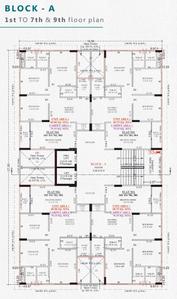 Project Image of 613.22 - 852.39 Sq.ft 2 BHK Apartment for buy in Shree Balaji Satyam Luxuria