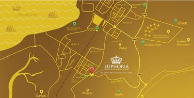 Project Image of 443.0 - 554.48 Sq.ft 2 BHK Apartment for buy in Euphoria