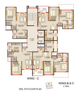 Project Image of 814.0 - 1876.0 Sq.ft 1 BHK Apartment for buy in Nayantara Presidency
