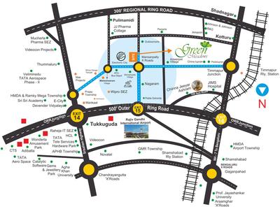 Project Image of 934.74 - 4654.53 Sq.ft Residential Plot Plot for buy in Shreya Green Meadows