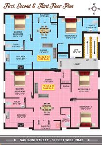 Project Image of 1050.0 - 1405.0 Sq.ft 2 BHK Apartment for buy in Eeshani Subhiksha