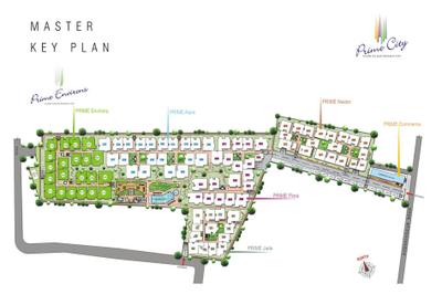 Project Image of 1110.0 - 1140.0 Sq.ft 2 BHK Apartment for buy in Prime City