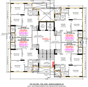 Project Image of 626.67 - 628.07 Sq.ft 2 BHK Apartment for buy in Shri Brahmani Vishakha Eliana