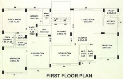 Project Image of 43.96 - 45.17 Sq.ft 1.5 BHK Apartment for buy in Satyam Palace 4
