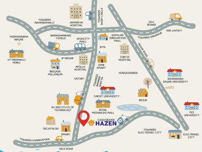 Project Image of 997 Sq.ft 2 BHK Apartment / Flat for sale in Gottigere for Rs. 10400000