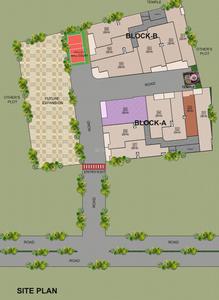 Blydan Orchid Residency Site Plan 1