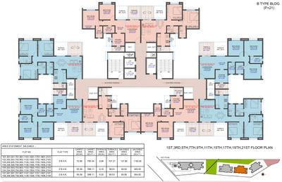 Project Image of 799.0 - 1166.0 Sq.ft 2 BHK Apartment for buy in Guardian West Shire