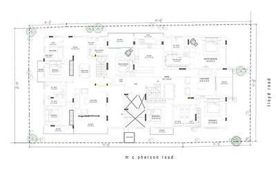 Project Image of 1424.71 - 1876.47 Sq.ft 3 BHK Apartment for buy in Lewis No 12 Lloyds Road