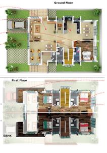 Project Image of 846.0 - 999.0 Sq.ft 3 BHK Villa for buy in St Angelos The White Villas Kasara