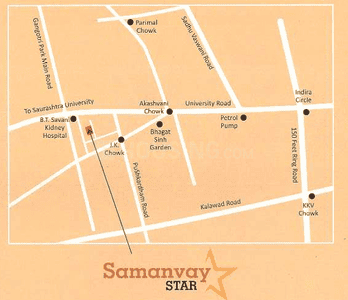 Project Image of 891.47 - 911.92 Sq.ft 3 BHK Apartment for buy in Anupam Samanvay Star