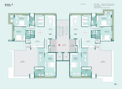 Project Image of 1500 Sq.ft 3 BHK Apartment / Flat for sale in Koteshwar for Rs. 13500000