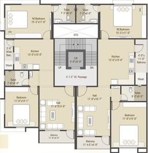 Project Image of 0.0 - 712.0 Sq.ft 2 BHK Apartment for buy in Amee Yogiraj Enclave