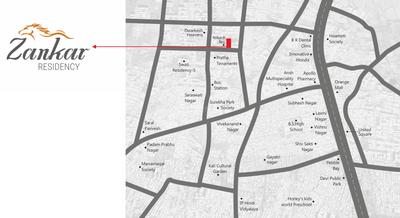 Project Image of 568.23 - 674.79 Sq.ft 2 BHK Apartment for buy in Zanzar Residency