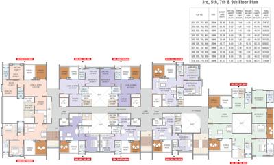 Project Image of 686.0 - 745.0 Sq.ft 2 BHK Apartment for buy in Nisarg Hill Crest