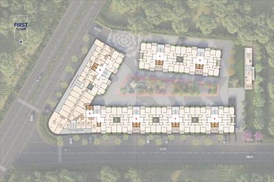 Project Image of 598.37 - 870.37 Sq.ft 2 BHK Apartment for buy in Resset The Park
