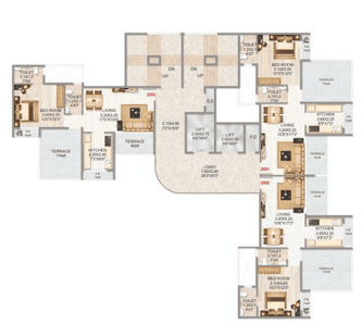 Project Image of 0.0 - 475.44 Sq.ft 2 BHK Apartment for buy in Welkin Mannat