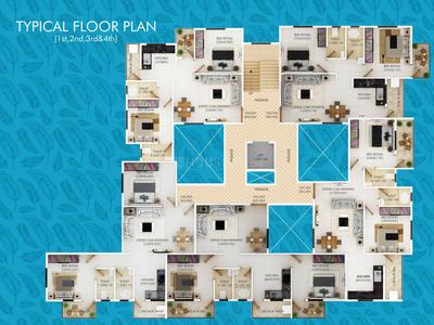 Project Image of 462.0 - 552.0 Sq.ft 2 BHK Apartment for buy in Mehar Neel Mani 7