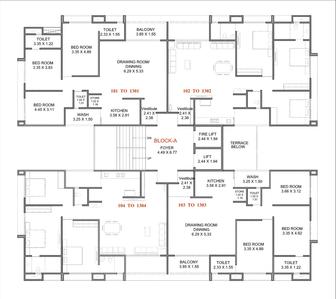 Project Image of 1166.05 - 1206.2 Sq.ft 3 BHK Apartment for buy in Mirvan Asopalav Green