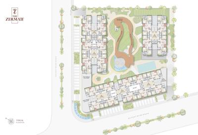 Project Image of 1368.0 - 1944.0 Sq.ft 2 BHK Apartment for buy in The Zermatt