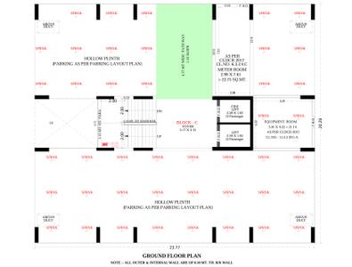 Project Image of 963.8 - 967.57 Sq.ft 3 BHK Apartment for buy in Shreeji The Glorious