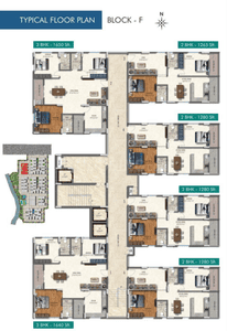 Project Image of 1150.0 - 1710.0 Sq.ft 2 BHK Apartment for buy in APR Praveens Higheria