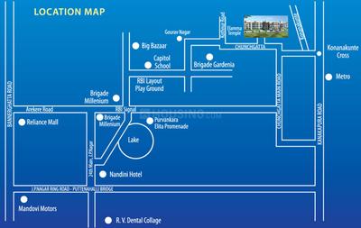 Project Image of 1130.0 - 1525.0 Sq.ft 2 BHK Apartment for buy in Opera Brindavan