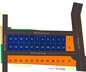 Sapthagiri Tirumala Enclave Site Plan 1
