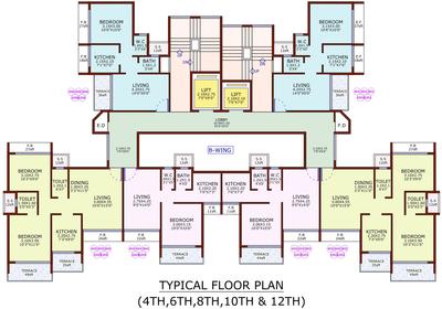 Project Image of 740 Sq.ft 1 BHK Apartment / Flat for sale in Ulwe for Rs. 7400000