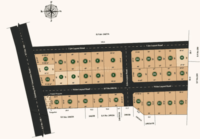 Project Image of 1571.0 - 3528.0 Sq.ft Residential Plot Plot for buy in Aara Enclave