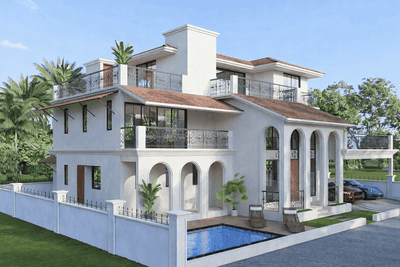 Project Image of 5435.77 - 7771.54 Sq.ft 4 BHK Villa for buy in Fomento The Seven Villas